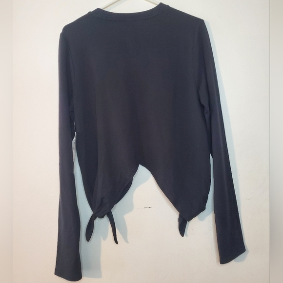 NWT Athleta Nirvana Side Tie Sweatshirt Size Medium - Picture 15 of 16